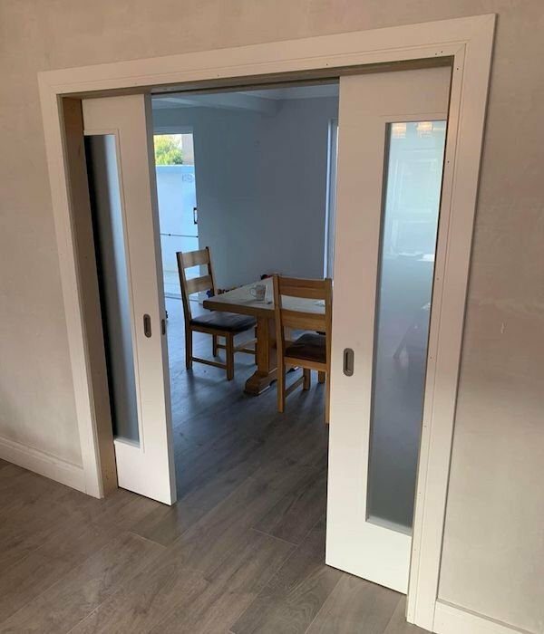 Double Sliding Pocket Door