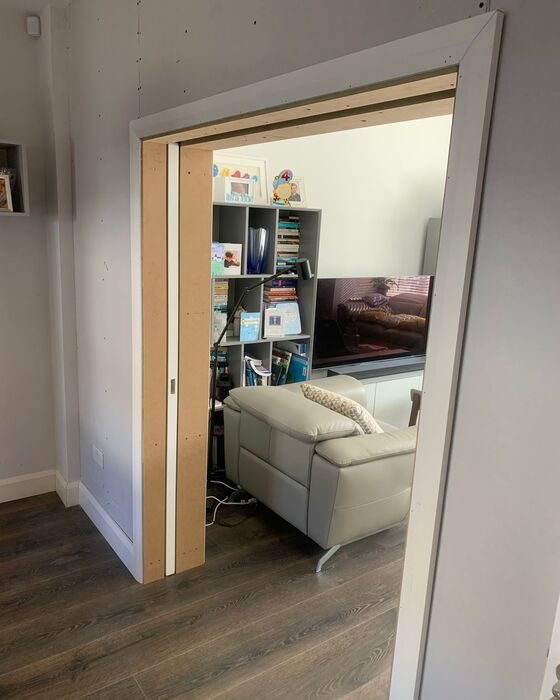 Sliding Double Pocket Doors